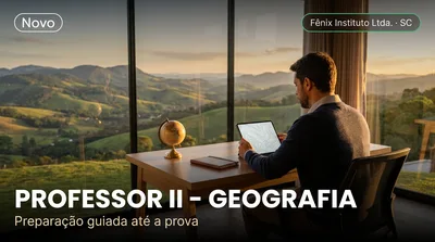 Capa: PROFESSOR II – GEOGRAFIA