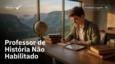 Capa: Professor de História Não Habilitado