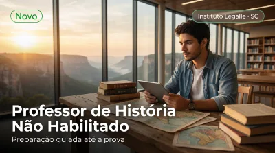 Capa: Professor de História Não Habilitado
