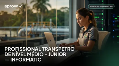 Capa: PROFISSIONAL TRANSPETRO DE NÍVEL MÉDIO - JÚNIOR — INFORMÁTICA