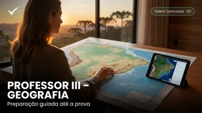 Capa: PROFESSOR III – GEOGRAFIA