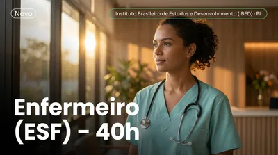Capa: Enfermeiro (ESF) – 40h