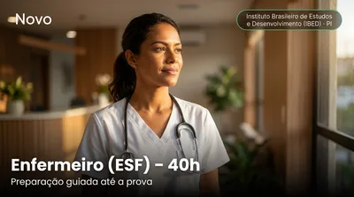 Capa: Enfermeiro (ESF) – 40h