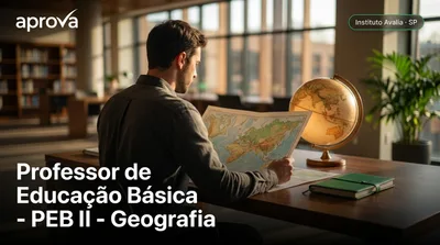 Capa: Professor de Educação Básica - PEB II - Geografia