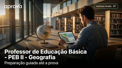 Capa: Professor de Educação Básica - PEB II - Geografia