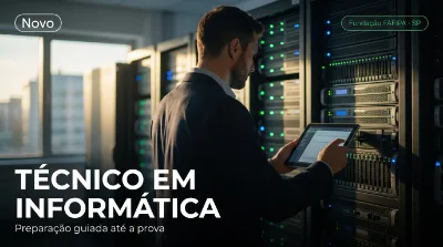 Capa: TÉCNICO EM INFORMÁTICA