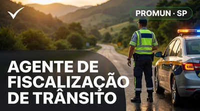 Capa: AGENTE DE FISCALIZAÇÃO DE TRÂNSITO