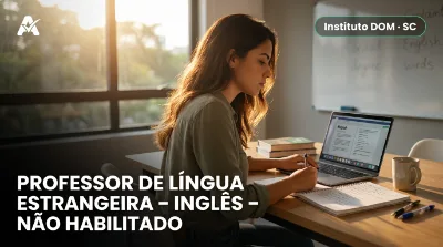 Capa: PROFESSOR DE LÍNGUA ESTRANGEIRA – INGLÊS – NÃO HABILITADO