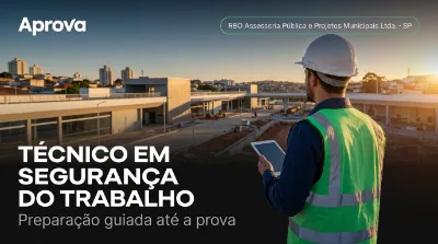 Capa: TÉCNICO EM SEGURANÇA DO TRABALHO
