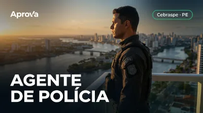 Capa: AGENTE DE POLÍCIA