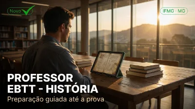 Capa: PROFESSOR EBTT - HISTÓRIA