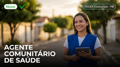 Capa: AGENTE COMUNITÁRIO DE SAÚDE