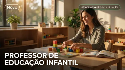 Capa: PROFESSOR DE EDUCAÇÃO INFANTIL