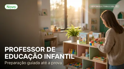 Capa: PROFESSOR DE EDUCAÇÃO INFANTIL