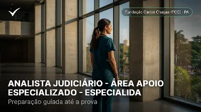 Capa: ANALISTA JUDICIÁRIO - ÁREA APOIO ESPECIALIZADO - ESPECIALIDADE ENFERMAGEM