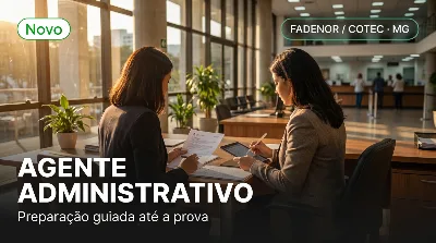 Capa: AGENTE ADMINISTRATIVO