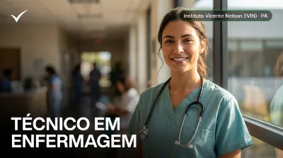 Capa: TÉCNICO EM ENFERMAGEM