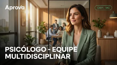 Capa: PSICÓLOGO - EQUIPE MULTIDISCIPLINAR