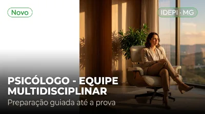 Capa: PSICÓLOGO - EQUIPE MULTIDISCIPLINAR