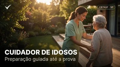 Capa: CUIDADOR DE IDOSOS