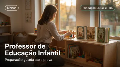 Capa: Professor de Educação Infantil