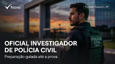 Capa: OFICIAL INVESTIGADOR DE POLÍCIA CIVIL