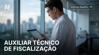 Capa: AUXILIAR TÉCNICO DE FISCALIZAÇÃO