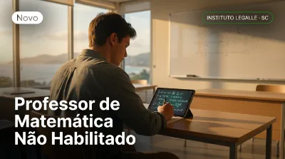 Capa: Professor de Matemática Não Habilitado