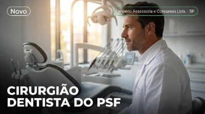 Capa: CIRURGIÃO DENTISTA DO PSF