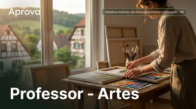 Capa: Professor - Artes