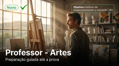Capa: Professor - Artes