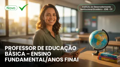 Capa: PROFESSOR DE EDUCAÇÃO BÁSICA – ENSINO FUNDAMENTAL/ANOS FINAIS – LÍNGUA INGLESA