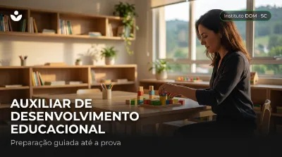 Capa: AUXILIAR DE DESENVOLVIMENTO EDUCACIONAL