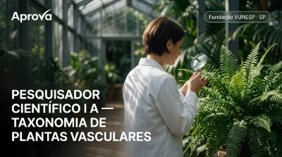 Capa: PESQUISADOR CIENTÍFICO I A — TAXONOMIA DE PLANTAS VASCULARES: II – SAMAMBAIAS E LICÓFITAS