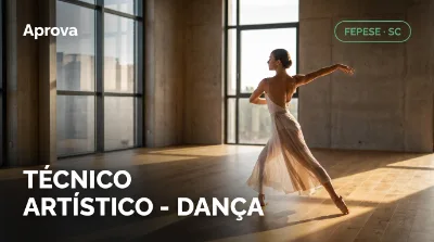 Capa: TÉCNICO ARTÍSTICO - DANÇA