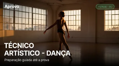 Capa: TÉCNICO ARTÍSTICO - DANÇA