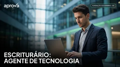 Capa do curso ESCRITURÁRIO - AGENTE DE TECNOLOGIA