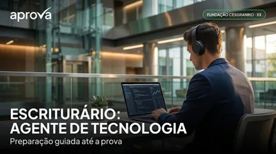 Capa: ESCRITURÁRIO: AGENTE DE TECNOLOGIA