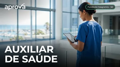 Capa: AUXILIAR DE SAÚDE