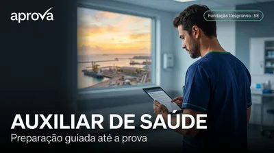 Capa: AUXILIAR DE SAÚDE