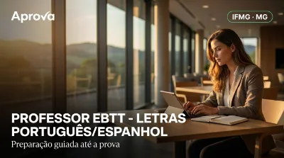 Capa: PROFESSOR EBTT - LETRAS PORTUGUÊS/ESPANHOL