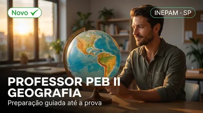 Capa: PROFESSOR PEB II GEOGRAFIA
