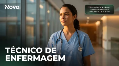 Capa: TÉCNICO DE ENFERMAGEM
