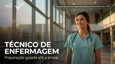 Capa: TÉCNICO DE ENFERMAGEM