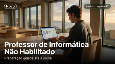Capa: Professor de Informática Não Habilitado