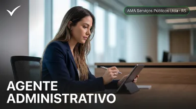 Capa: AGENTE ADMINISTRATIVO