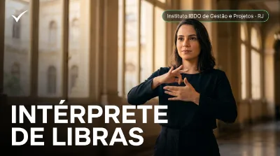 Capa: INTÉRPRETE DE LIBRAS