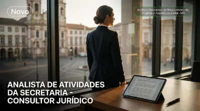 Capa: ANALISTA DE ATIVIDADES DA SECRETARIA - CONSULTOR JURÍDICO