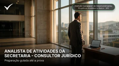 Capa: ANALISTA DE ATIVIDADES DA SECRETARIA - CONSULTOR JURÍDICO