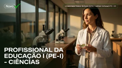 Capa: PROFISSIONAL DA EDUCAÇÃO I (PE-I) - CIÊNCIAS